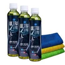 Kit 03 Ultra Limp Ecotrend Poderoso Limpa Tecidos E Sofás
