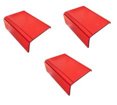 Kit 03 un Esteiras Suporte Reta Flexivel P/ Braço Sofá Vermalha Kit 03 un Esteiras Suporte Reta Flexivel P/ Braço Sofá Vermalha