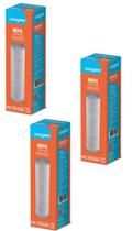 KIT 03 UN Refil Acquabios P/ filtros tipo POU Acqua 230 ou de 9.3/4"