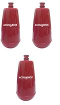 KIT 03 UN Refil E05 P/ Torneira Filtro Original Acquabios Bica Movel Vermelho Com Redução de Cloro KIT 03 UN Refil E05 P/ Torneira Filtro Original Acquabios Bica Movel Vermelho Com Redução de Cloro