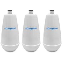 Kit 03 Un Refil Para Torneira Filtro Acquabios Bica Movel Kit 03 Un Refil Para Torneira Filtro Acquabios Bica Movel