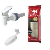 KIT 03 UN Vela São João + 01 UN Torneira + 03 UN Boia Stefani