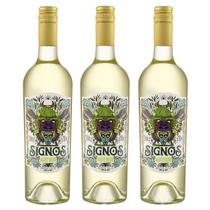 Kit 03 Un. Vinho Branco Seco Callia Signos White Blend 750ml