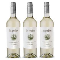 Kit 03 Un. Vinho Branco Seco Las Perdices Sauvignon Blanc