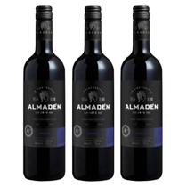 Kit 03 Un. Vinho Tinto Seco Miolo Almadén Shiraz 750ml