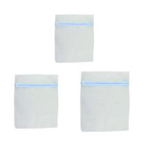 Kit 03 Unidades Bolsa para Lavar Roupas com Zíper