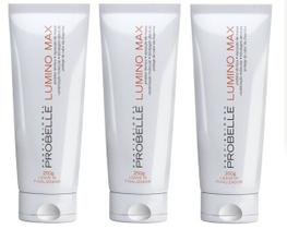 Kit 03 Unidades de Leave-in Lumino Max 250 g Probelle