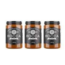 Kit 03 Unidades Doce de Leite Rocca Tradicional C/Coco Pote 400g