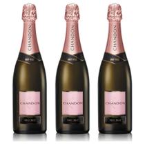 Kit 03 Unidades Espumante Chandon Brut Rosé 750Ml