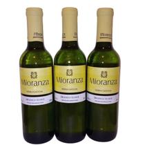 Kit 03 unidades vinho mioranza 365 ml - branco suave