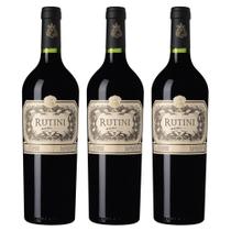 Kit 03 Unidades Vinho Rutini Malbec 750ml
