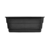 Kit 03 Vasos Floreiras Jardineiras Antidengue 60Cm Preta