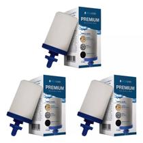 Kit 03 Velas Para Filtro Barro Alcalina Premium Tripla Ação