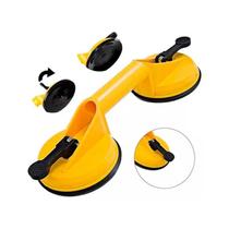 Kit 03 Ventosa Dupla P/ Vidros Metais Mármores Espelhos 80kg