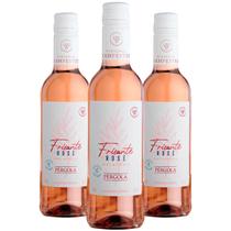Kit 03 Vinho Pérgola Frisante Demi Sec Rosé 375mL Kit 03 Vinho Pérgola Frisante Demi Sec Rosé 375mL