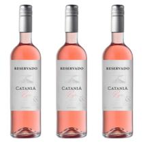 Kit 03 Vinho Rosé Suave Fino Catania 750 Ml