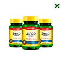 Kit 03 Zinco+ 28mg com 60 Capsulas Loja Maxinutri