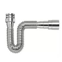 Kit 03pc Sifão Flexível Multiuso Pvc Tigre Universal Cromado Kit 03pc Sifão Flexível Multiuso Pvc Tigre Universal Cromado