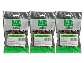 KIT. 03un - Chá Hibiscus Flor 50g