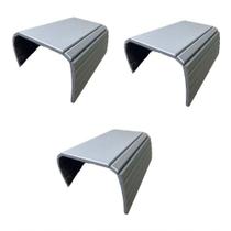 Kit 03un Esteiras Reta Flexível Para Braço Sofá Cinza Kit 03un Esteiras Reta Flexível Para Braço Sofá Cinza