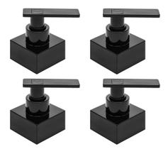 Kit 04 Acabamento C73 Preto Registro Gaveta Deca Kit 04 Acabamento C73 Preto Registro Gaveta Deca