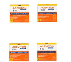 Kit 04 Aceviton Tripla Ação Vitamina C+D+Zinco 30cpr Cimed