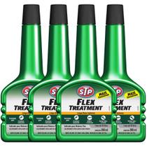 Kit 04 Aditivos para Combustível STP Flex Treatment - 200ml - Trata até 50 Litros - Limpa Injetores - ST-2085BR Kit 04 Aditivos para Combustível STP Flex Treatment - 200ml - Trata até 50 Litros - Limpa Injetores - ST-2085BR