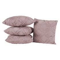 Kit 04 Almofadas Cheias Aveline 45cm x 45cm - Rose Kit 04 Almofadas Cheias Aveline 45cm x 45cm - Rose
