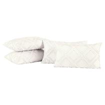 Kit 04 Almofadas Cheias Aveline 60cm X 30cm - Off White Kit 04 Almofadas Cheias Aveline 60cm X 30cm - Off White