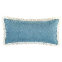 Kit 04 Almofadas Cheias Nature 60cm X 30cm - Celeste