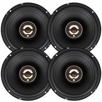 Kit 04 Alto Falantes 6 Pol Bomber Beat Triaxial 80w 4 Ohms