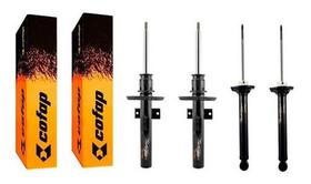 Kit 04 amortecedores turbogás gol g5 g6 rallye / track cofap gp32842 / gb48103