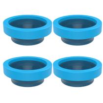 Kit 04 Anel De Cera Com Guia P/ Vedação De Vasos Sanitários Kit 04 Anel De Cera Com Guia P/ Vedação De Vasos Sanitários