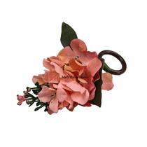 KIT 04 Argola Porta Guardanapo Anel Flor Boca de Leão Pink Floral Mesa Posta KIT 04 Argola Porta Guardanapo Anel Flor Boca de Leão Pink Floral Mesa Posta