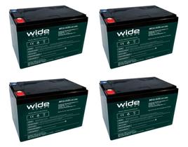 Kit 04 baterias 12v 15ah ciclo profundo bicicleta elétrica ,scooter elétrica,patinete elétrico Kit 04 baterias 12v 15ah ciclo profundo bicicleta elétrica ,scooter elétrica,patinete elétrico