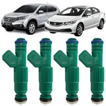 Kit 04 Bico Injetor Bosch CRV Flexone Flexone4x4 Civic