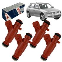 Kit 04 Bico Injetor Bosch Gol Country Power 1.4 Gol G4 1.0