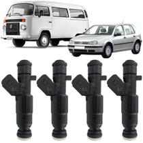 Kit 04 Bico Injetor Bosch Golf Fox Crossfox Polo Kombi 1.4