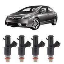 Kit 04 Bico Injetor Civic 2008 A 2011 8 Furos ETE HDAAS9