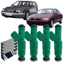 Kit 04 Bico Injetor Da Bosch S60 R Awd V70 2.5 T Awd 03 A 07