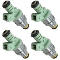 Kit 04 Bicos Injetores Ford Ka Fiesta Courier 1.0 1.3 Endura 0280150993Jogo