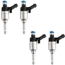 Kit 04 Bicos Injetores Volkswagen Jetta Tiguan Passat Fusca 0261500076