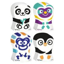 Kit 04 Borrachas Escolar Shakky Bichinhos Fofos MAPED