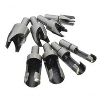 Kit 04 Brocas P/ Cavilhas + 4 Cortadores Tapa Furos Kit 04 Brocas P/ Cavilhas + 4 Cortadores Tapa Furos