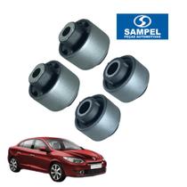 Kit 04 bucha bandeja traseira susp dianteira fluence 2012 sampel
