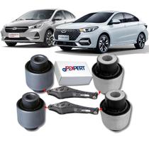 Kit 04 buchas bandeja balança traseira arrizo 5 e 6 2019 2020 2021 2022 2023 2024