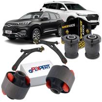 Kit 04 Buchas Bandeja Dianteira Tiggo 7 8 2019 2020 2021 2022 2023 E 2024 axios