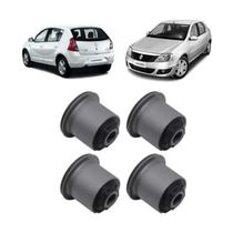 Kit 04 Buchas Da Bandeja Balança Logan/Sandero (2007-2013)