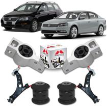 Kit 04 buchas da bandeja dianteira passat 2007 a 2012