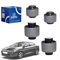 Kit 04 Buchas Da Bandeja Renault Fluence 2011 até 2018 Kit 04 Buchas Da Bandeja Renault Fluence 2011 até 2018